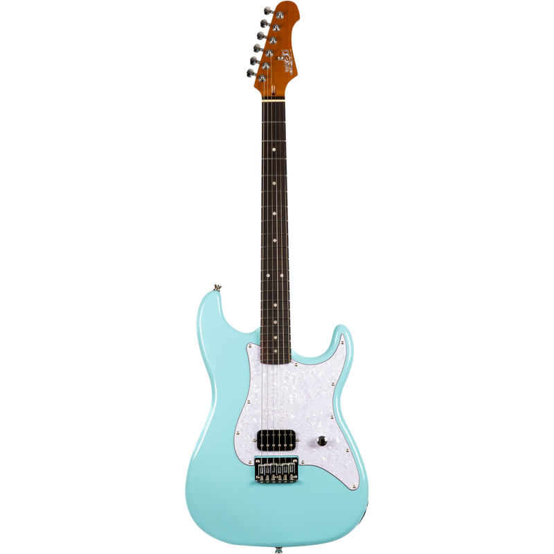 Jet Guitars JS-400 HT BL S-stijl HSS hardtail Blauw, Rozew. FB