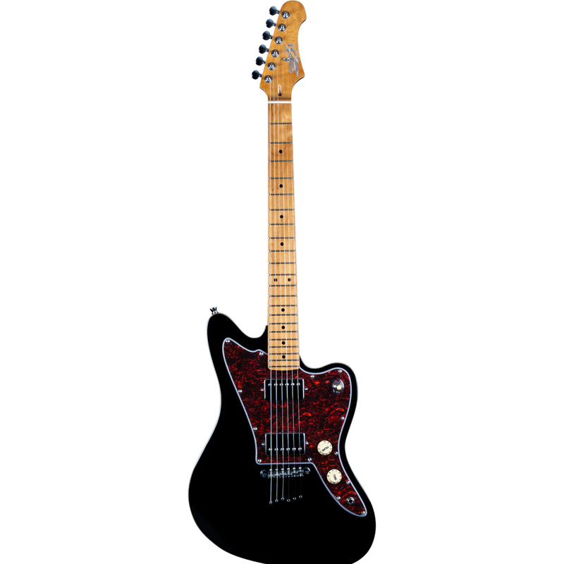 Jet Guitars JJ-350 BK J-stijl HH Zwart