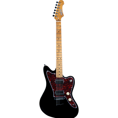 Jet Guitars JJ-350 BK J-stijl HH Zwart