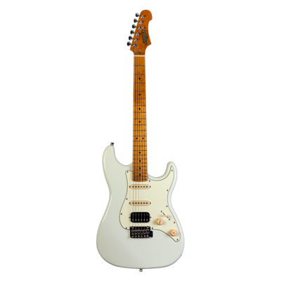 Jet Guitars JS 400 OW S-stijl HSS Wit