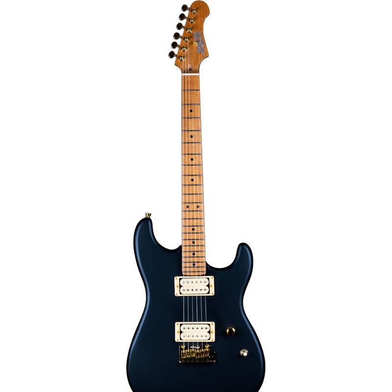 Jet Guitars JS-700 MBK S-stijl HH Matt Zwart