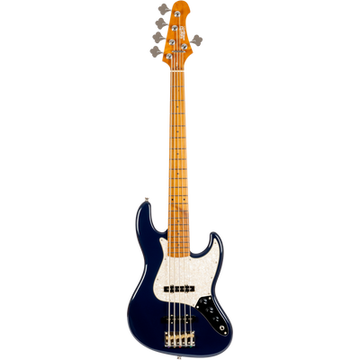 Jet Guitars JJB-305 DBL, JB-Style 5-string Deep Blue JB-Stijl 5-snarige Diepblauw
