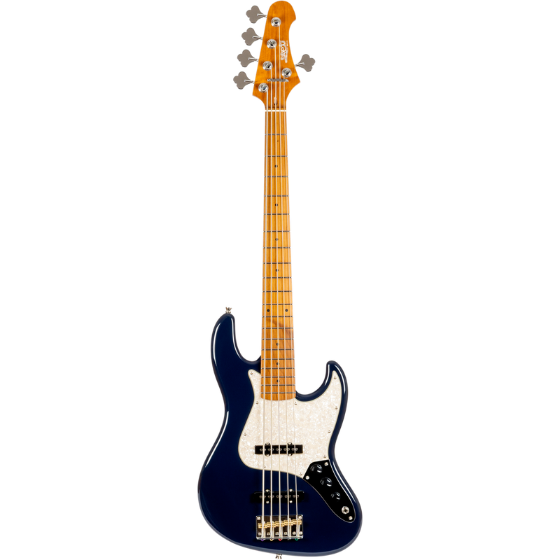 Jet Guitars JJB-305 DBL, JB-Style 5-string Deep Blue JB-Stijl 5-snarige Diepblauw