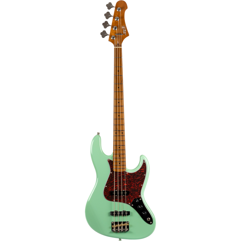 Jet Guitars JJB-300 SFG JB-stijl Bas SF Groen