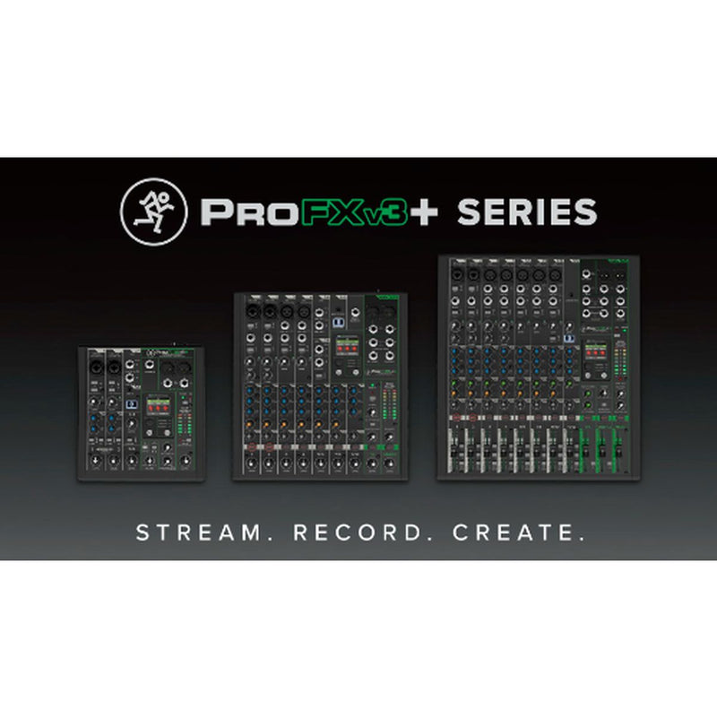 Mackie 10-Channel Analog Mixer w/ Enhanced FX USB Recording Modes And Bluetooth