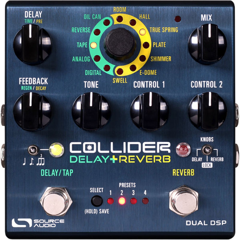 Source Audio ONE Series Collider Stereo DLY+RVRB
