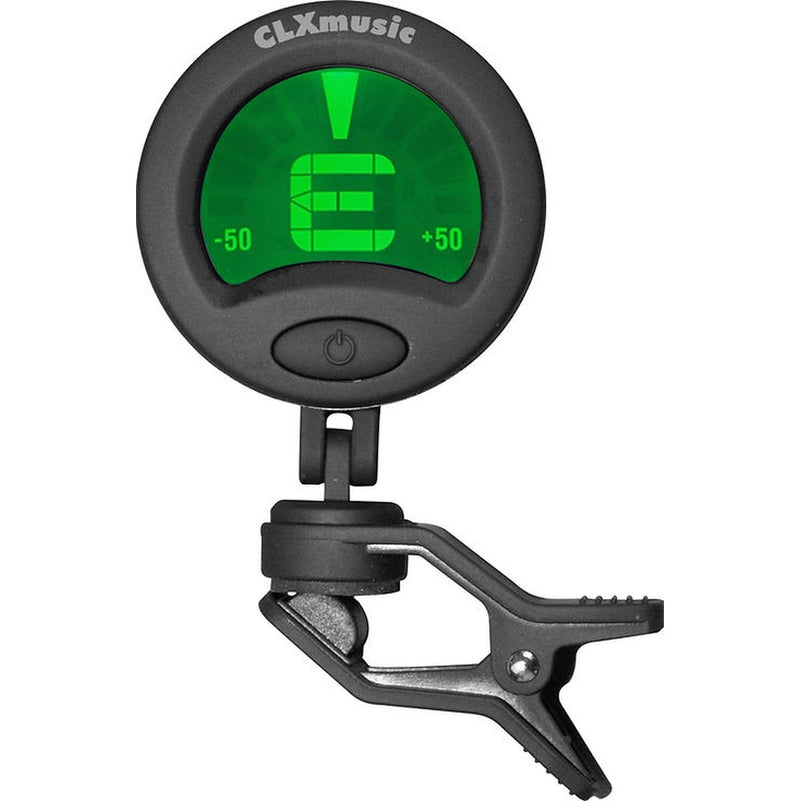 CLX Tuner 2.0 Guitar Tuner Chromatic Round