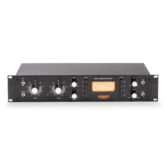 Warm Audio WA76-D Audio Compressor Single Channel Enkelkanaals discrete analoge FET-compressor die klassieke '76-stijl compressie biedt met moderne verbeteringen.