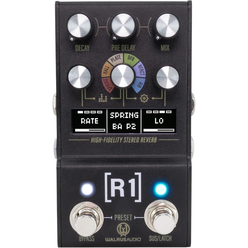 Walrus Audio MAKO SERIES R1 MKII Reverb FX Pedal (B-stock)