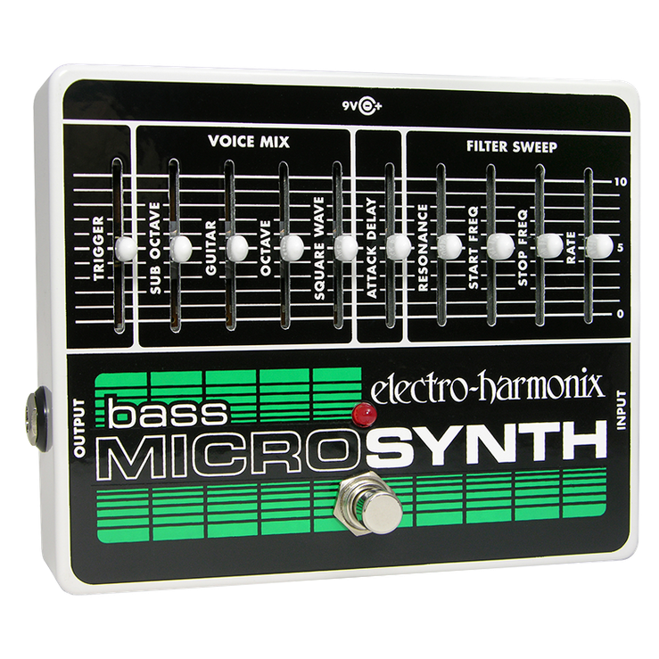 Electro Harmonix BASS MICROSYNTH Analog Bass Synthesizer Pedal