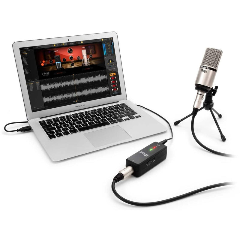 IK-Multimedia iRig Pre HD High definition interface for iPhone, iPad, Mac and PC with studio quality Mic preamp