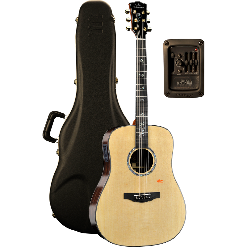 KEPMA GUITARS ALL SOLID SERIES - B1E DREADNOUGHT NATURAL electro-acoustic guitar
