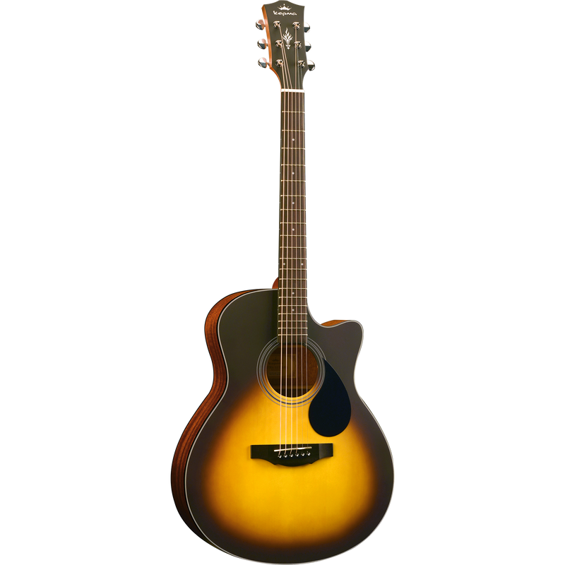 KEPMA GUITARS PLYTONE SERIES - EAC+ GRAND AUDITORIUM SUNBURST acoustic guitar