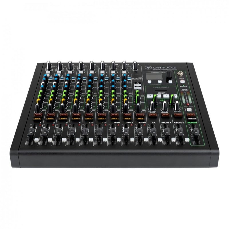 Mackie ONYX12 Mixer USB 12 kanalen + Effeten mixer