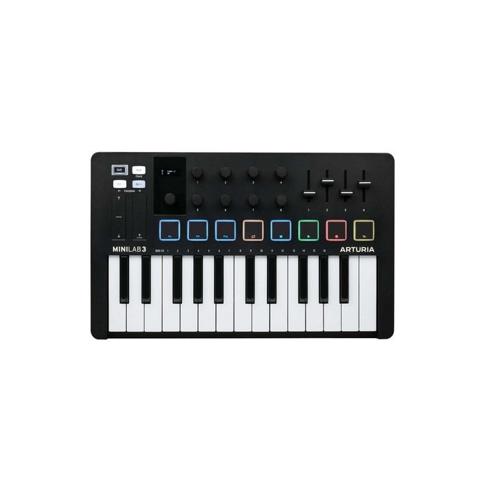 Arturia MiniLab 3 Black Universal music-making controller