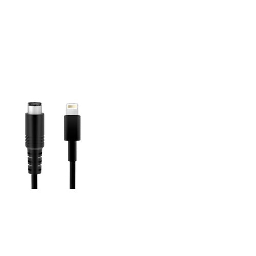 IK-Multimedia Lightning to Mini-DIN Cable Lightning naar Mini-DIN Kabel