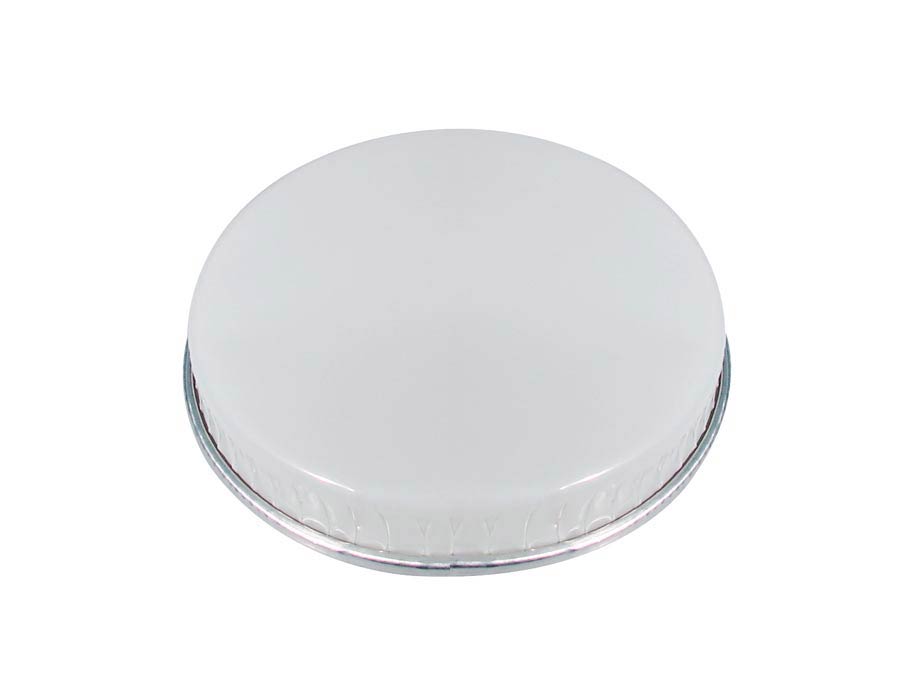 Hayman 448-G bongovel. plastic. met aluminium ring rond de onderkant. groot. ring : 21.8cm