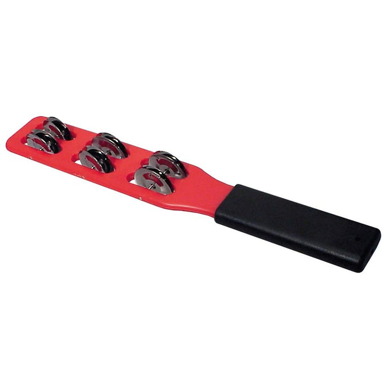 Hayman HB-310 schellenboom, plastic, 6 jingles, rood