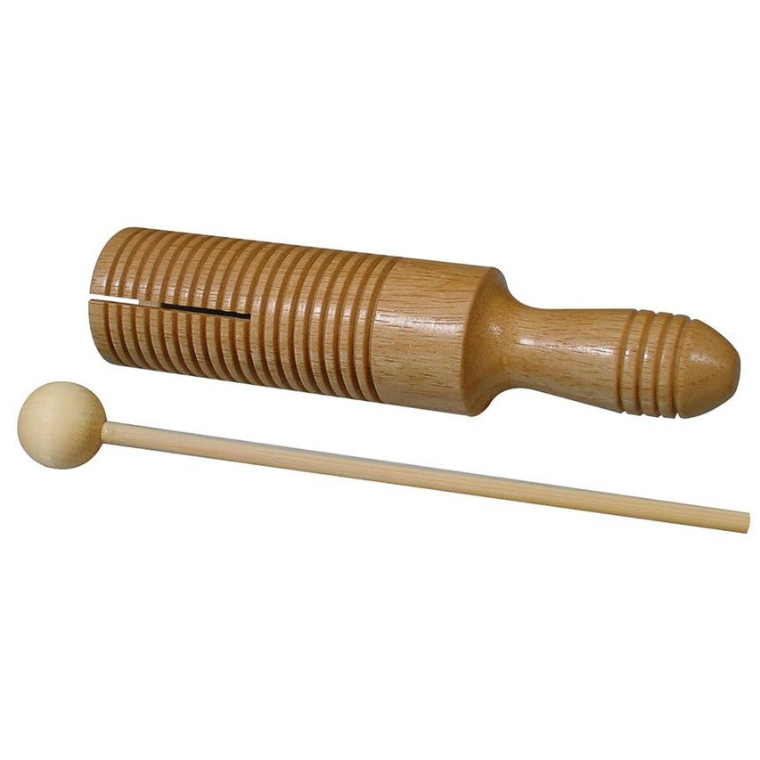 Hayman PA-38 buisvormige woodblock, hout, I-model, met klopper westerhaven-muziek