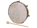 Hayman HDCT-308 hand trom, natuurvel, 8", hout, stembaar, met klopper
