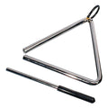 Hayman PA-391 professionele 6" triangel, verchroomd, met klopper, diameter: 11 mm. westerhaven-muziek