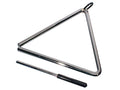 Hayman PA-392 professionele 8" triangel, verchroomd, met klopper, diameter: 12 mm.