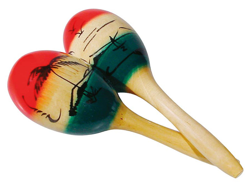 Hayman MR-05 maracas, hout, Mexicaans model, groot, paar