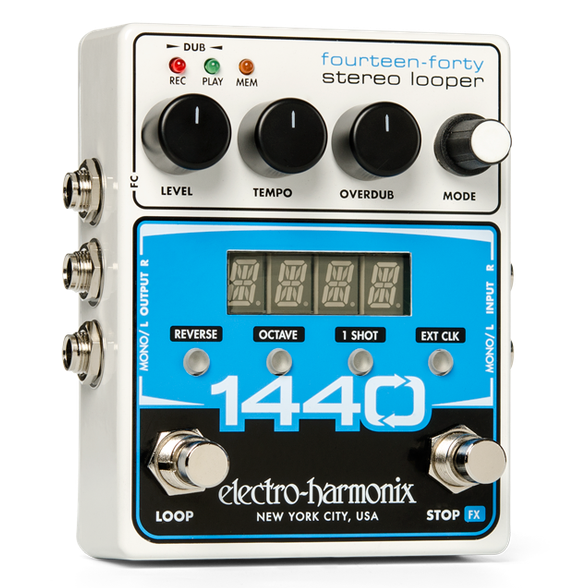 Electro Harmonix 1440 Stereo Looper 1440 seconds Stereo Looper with Loop sync and USB up/download