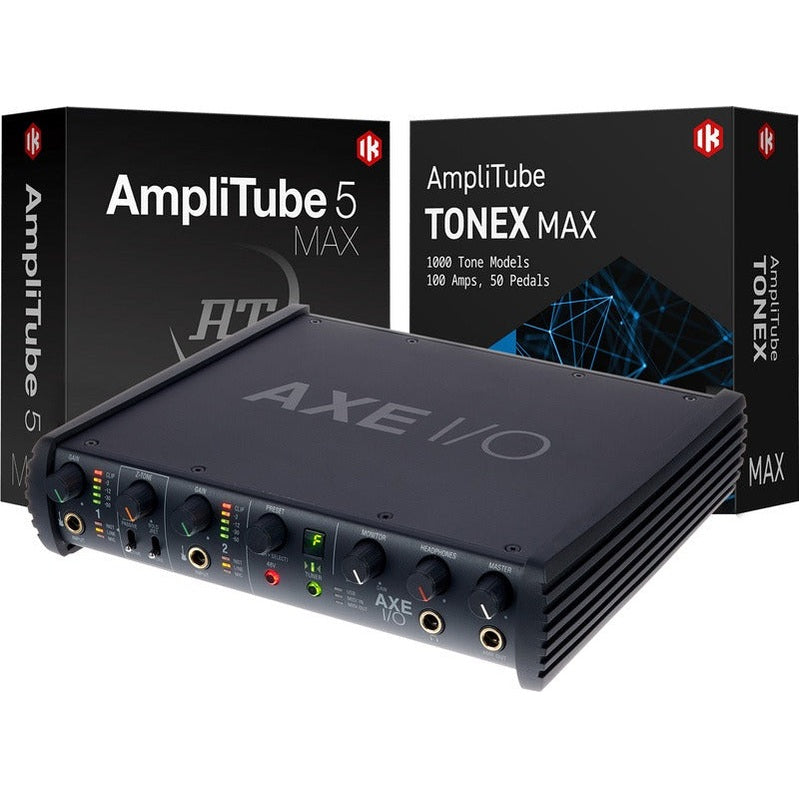IK-Multimedia AXE I/O + AmpliTube 5 MAX Bundle AXE I/O + AmpliTube 5 MAX Bundle