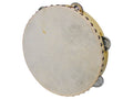 Hayman CSN-0906 tamboerijn, natuurvel, 9", 6 schellen, hout