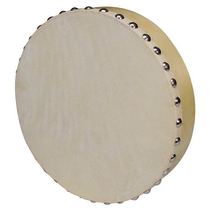 Hayman HDS-08 hand trom, natuurvel, 8", hout, afwerking in naturel westerhaven-muziek