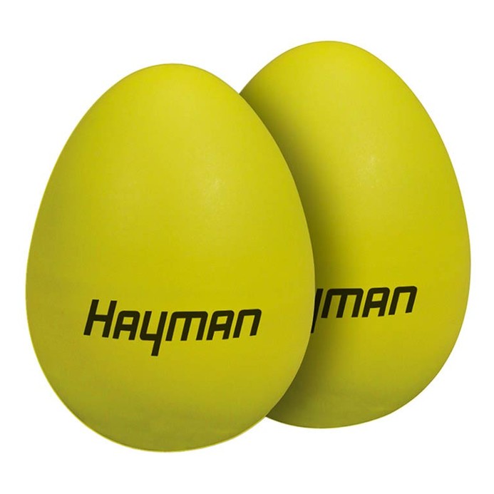 Hayman SE-1-YW schudeieren, plastic, geel, paar, 45 grams westerhaven-muziek
