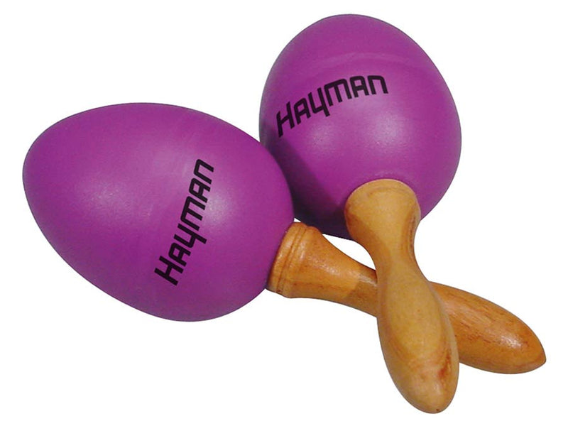 Hayman SE-2-PP schudeieren, plastic, paars, paar, met steel, 25 grams