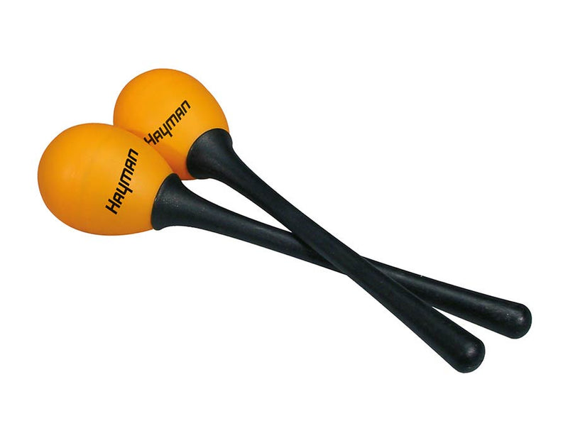 Hayman SE-3-OR schudeieren, plastic, oranje, paar, met steel, 40 grams