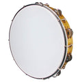 Hayman MT6-122-NE tamboerijn, plastic vel, 12", 10 x 2 schellen, stembaar, hout westerhaven-muziek