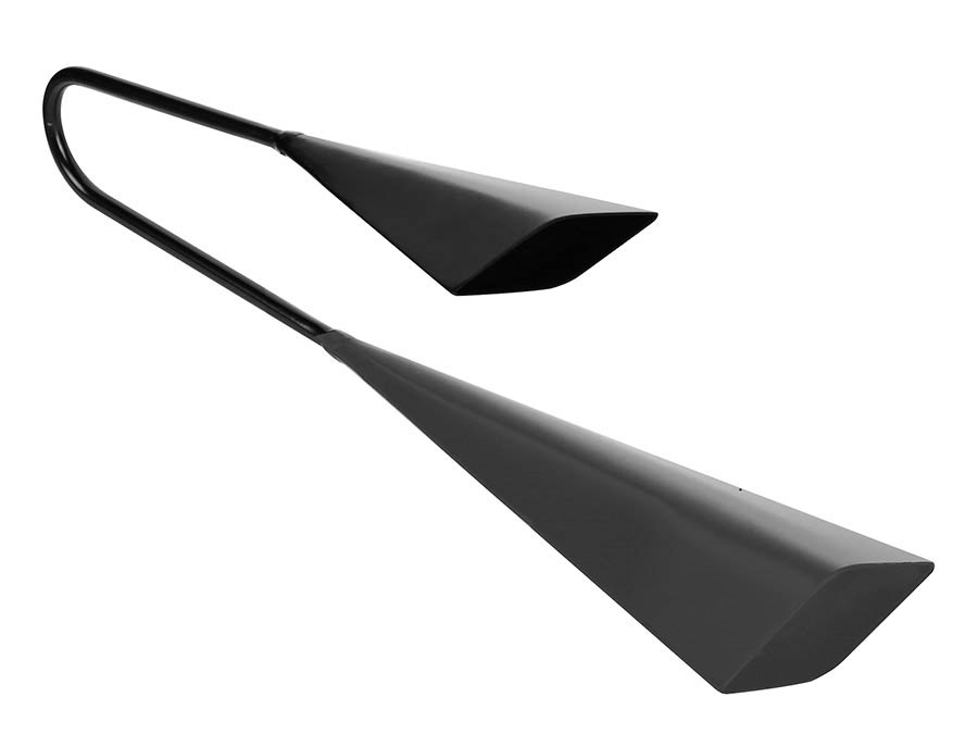 Hayman AG-2 agogobel, zwart, 2-tonig, klein