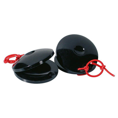 Hayman 168-F castagnettes, plastic, zwart, paar