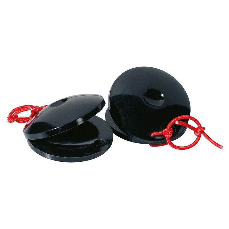 Hayman 168-F castagnettes, plastic, zwart, paar