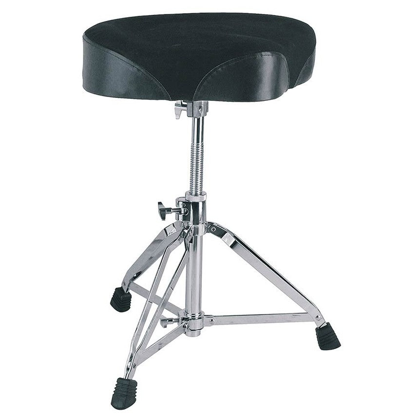Hayman DTR-100 drumkruk, in hoogte verstelbaar draaisysteem , dubbelbenig, zadelzitting, hoogte: 48-60 cm. westerhaven-muziek