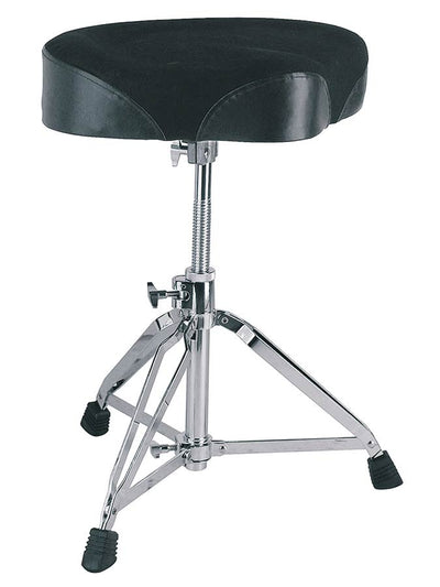 Hayman DTR-100 drumkruk, in hoogte verstelbaar (draaisysteem), dubbelbenig, zadelzitting, hoogte: 48-60 cm.