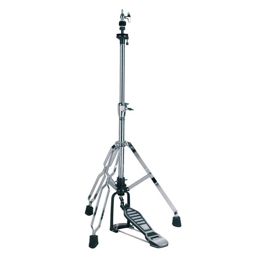Hayman HHS-080 hi-hat statief, dubbelbenig, professioneel model westerhaven-muziek