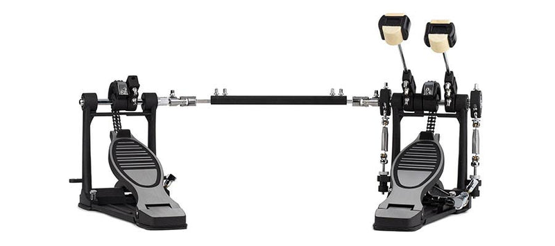 Hayman BDP-200 dubbel bassdrumpedaal, dubbele ketting, semi-professioneel model