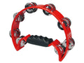 Hayman HTA-40-RD halve maan tamboerijn, zonder vel, plastic, rood