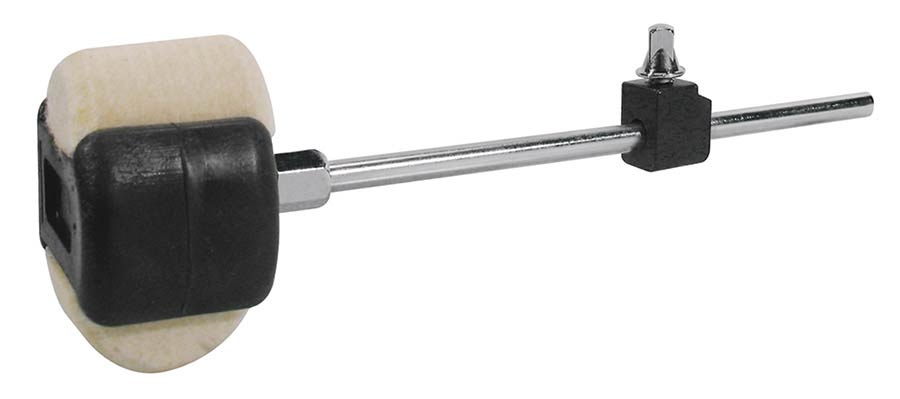 Hayman BDPB-20 bassdrumklopper, vilt en plastic, zoals bij Hayman BDP-060/080/200 bassdrumpedalen