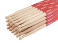 Hayman HAY-302-B 2-B drumstokken, hickory, 12 paar, 16,2 x 407 mm