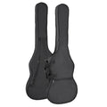 Boston B-00 draagtas voor basgitaar. ongevoerd. nylon. 2 riemen. groot voorvak. zwart westerhaven-muziek