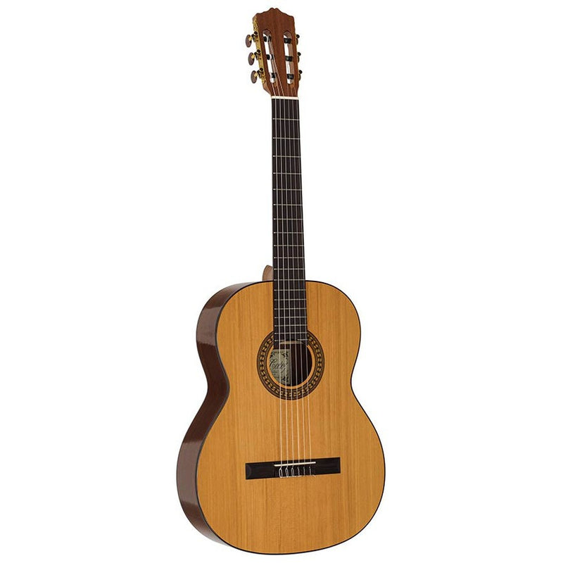 Salvador Cortez CC-22-SN klassieke gitaar. 7/8 senorita model. massief ceder top. sapele b&s. hoogglans. 628mm