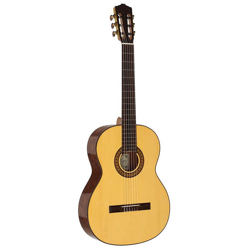 Salvador Cortez CS-25 klassieke gitaar. massief spruce top. mutenyé b&s. hoogglans