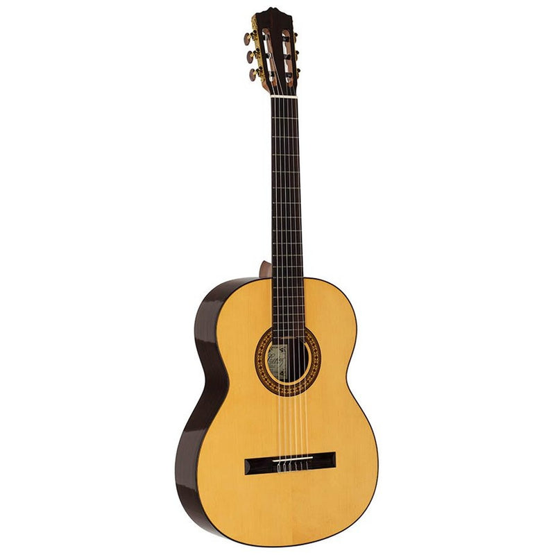 Salvador Cortez CS-32 klassieke gitaar. massief spruce top. palissander b&s. hoogglans