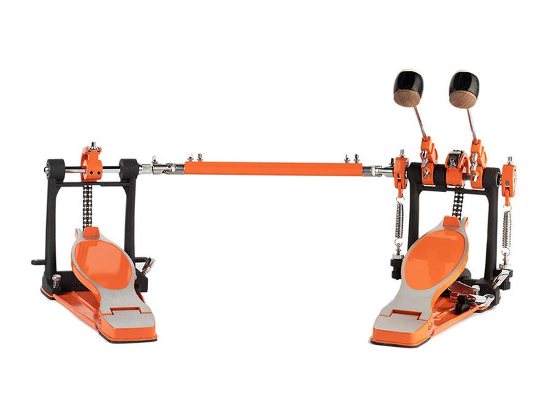 Hayman BDP-2000 dubbel bassdrumpedaal, dubbele ketting, professioneel model